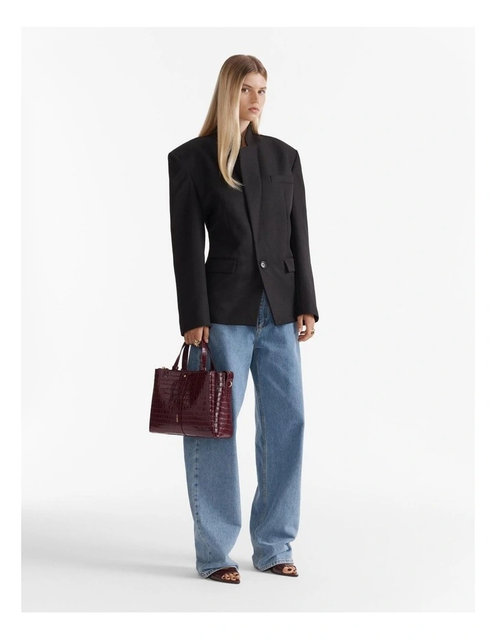 Metro Mini Tote Bag in Cherry image 2