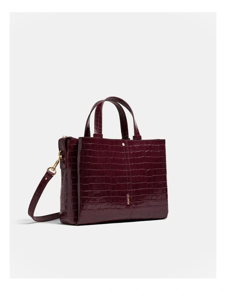 Metro Mini Tote Bag in Cherry image 3