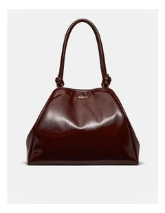 Yasmine Tote Bag in Bitter Chocolate