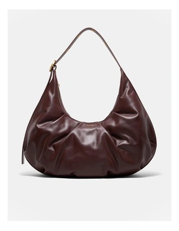 Arc Hobo Bag in Mahogany