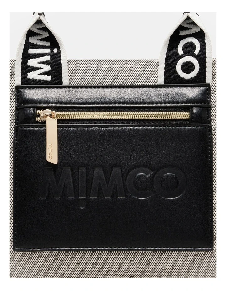 【MIMCO】Patch Mini Tote Bag/ミニトート/キャンバス&合皮/ロゴ Mimco Patch Mini Tote Bag | David Jones