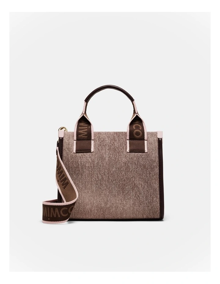 Patch Mini Tote Bag in Bitter Chocolate image 5