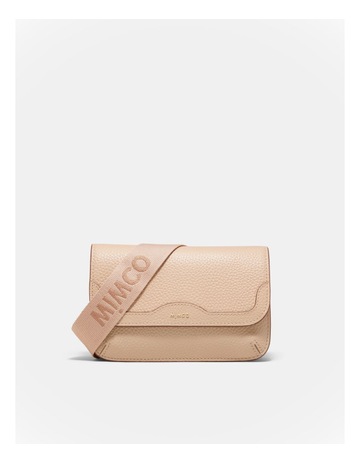 【MIMCO】Jett Flapover Crossbody Bag/クロスボディ/フラップ Mimco Jett Flapover Crossbody Bag in Linen | MYER