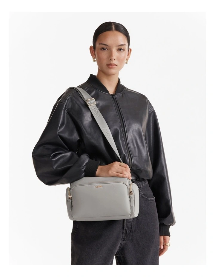 The Stage Crossbody Bag in Grey Sky image 2