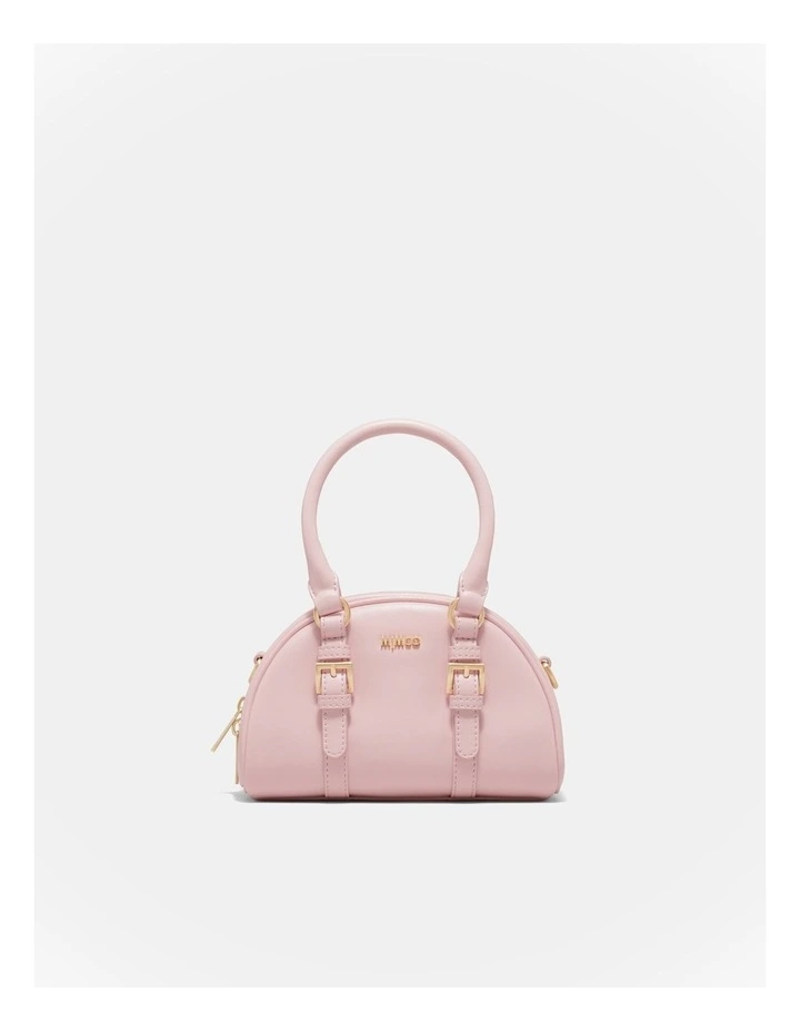Robin Mini Bowler Crossbody Bag in Pink Dust image 1