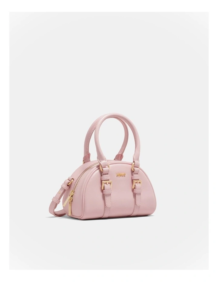 Robin Mini Bowler Crossbody Bag in Pink Dust image 3