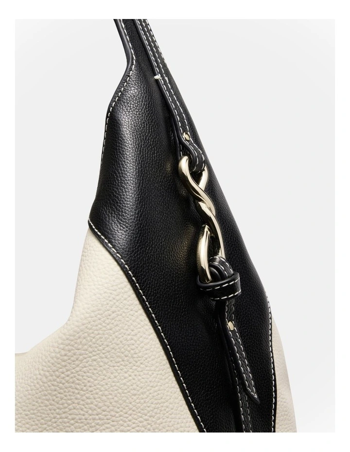 Heirloom Hobo Bag in Black Multi image 6