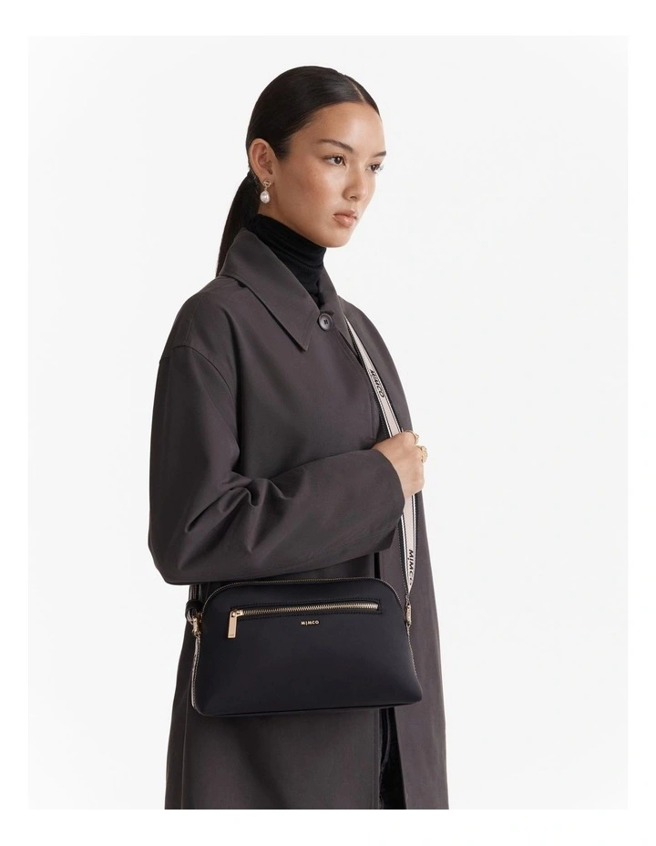 Squad Crossbody Bag in Black image 2