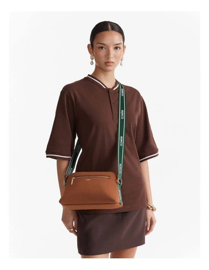 Squad Crossbody Bag in Walnut image 2