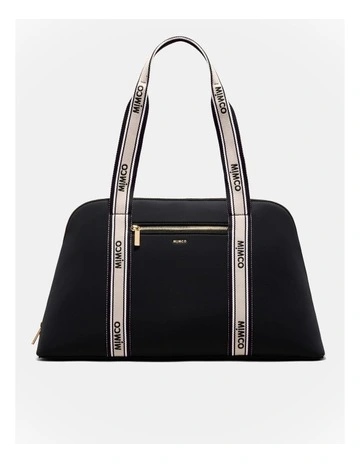 Squad Tote Bag in Black