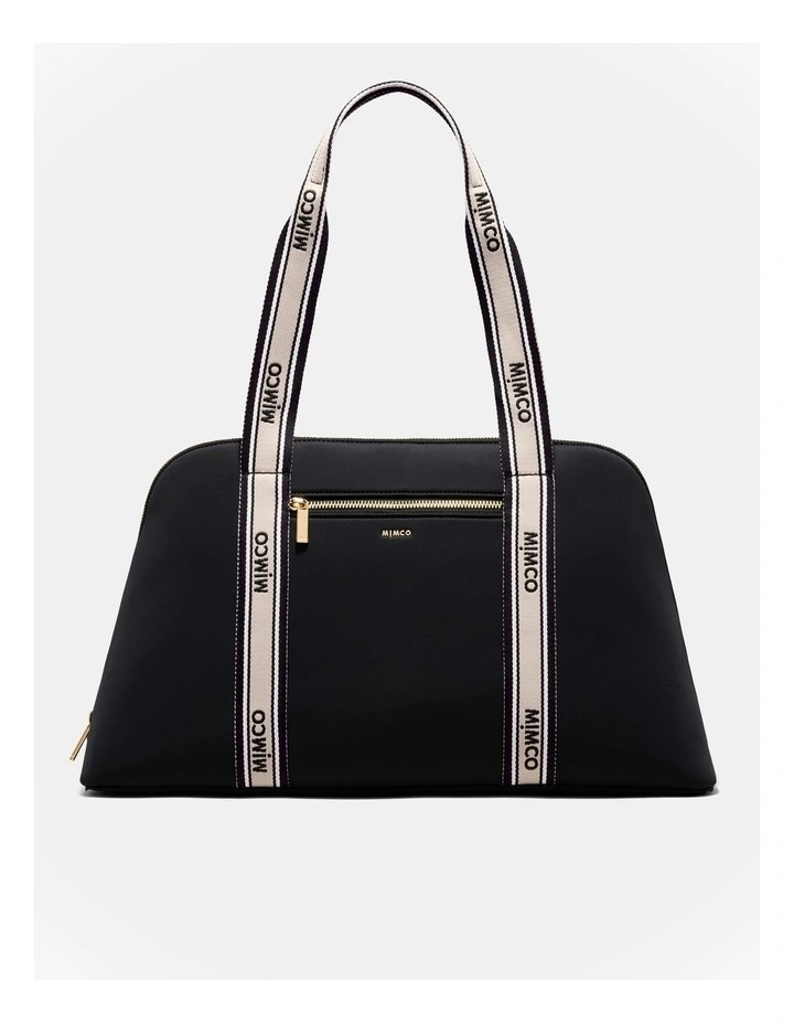 Squad Tote Bag in Black image 1