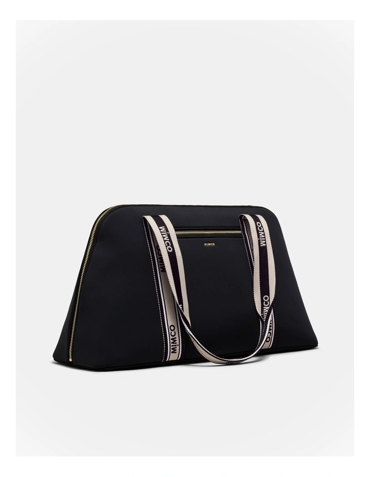 Squad Tote Bag in Black image 3