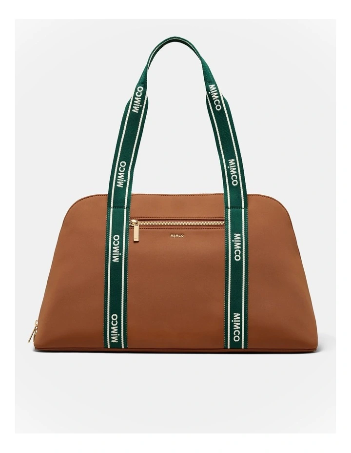 Squad Tote Bag in Walnut image 1