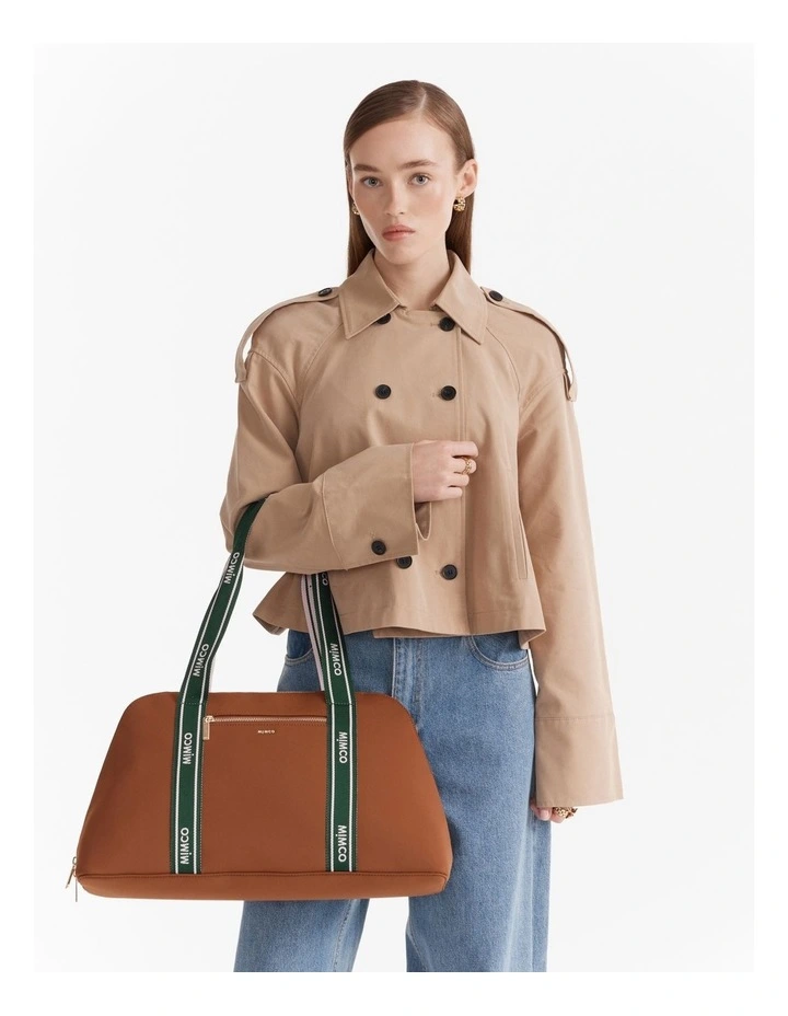 Squad Tote Bag in Walnut image 4