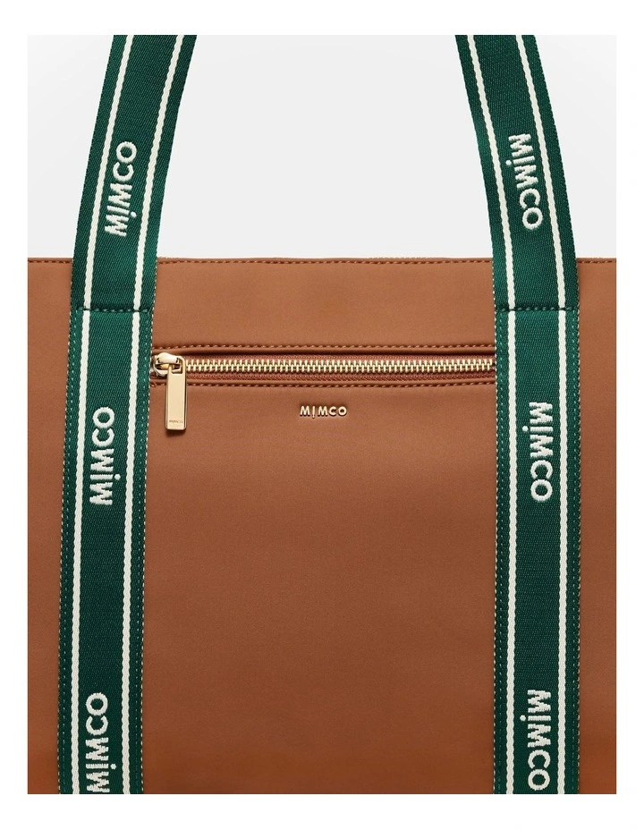 Squad Tote Bag in Walnut image 6