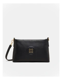 Bay Strap Crossbody Bag in Black
