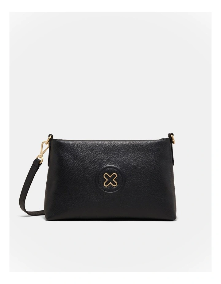 Bay Strap Crossbody Bag in Black image 1