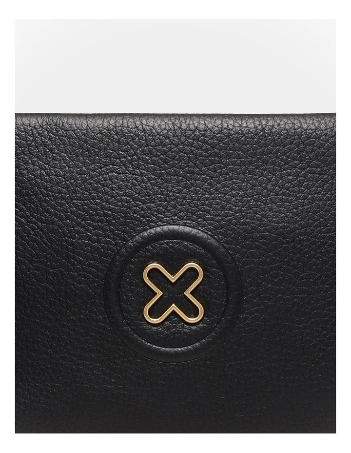 Bay Strap Crossbody Bag in Black image 6