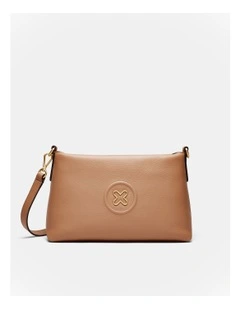 Bay Strap Crossbody Bag in Caramel
