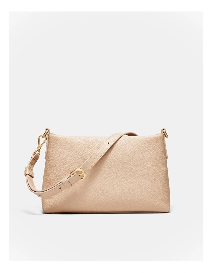 Bay Strap Crossbody Bag in Almond image 5