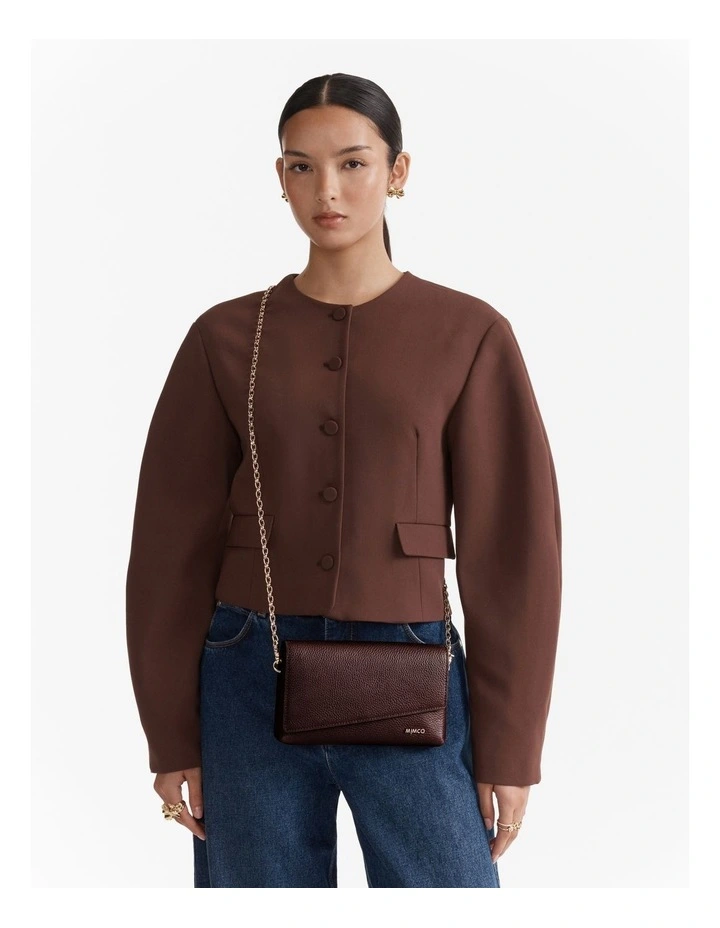 Drift Crossbody Bag in Mahogany image 2