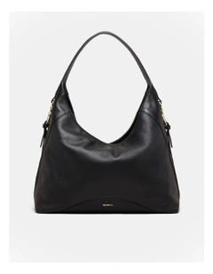 Heirloom Hobo Bag in Black Light Gold