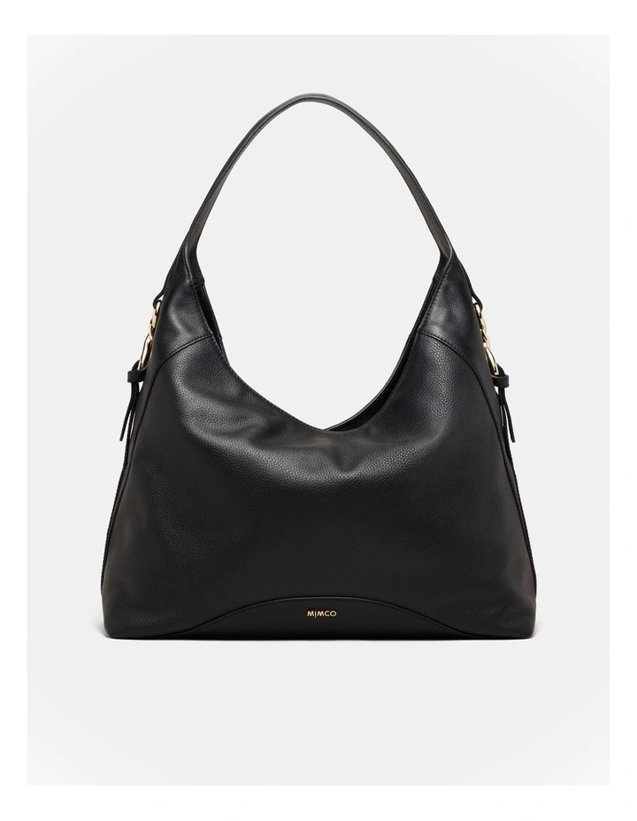 Heirloom Hobo Bag in Black Light Gold image 1