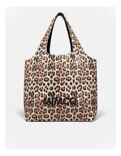 Brittany Tote Bag in Leopard