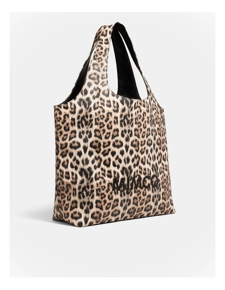 Brittany Tote Bag in Leopard image 3