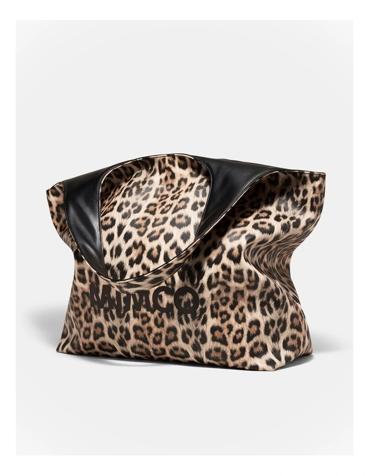 Brittany Tote Bag in Leopard image 6