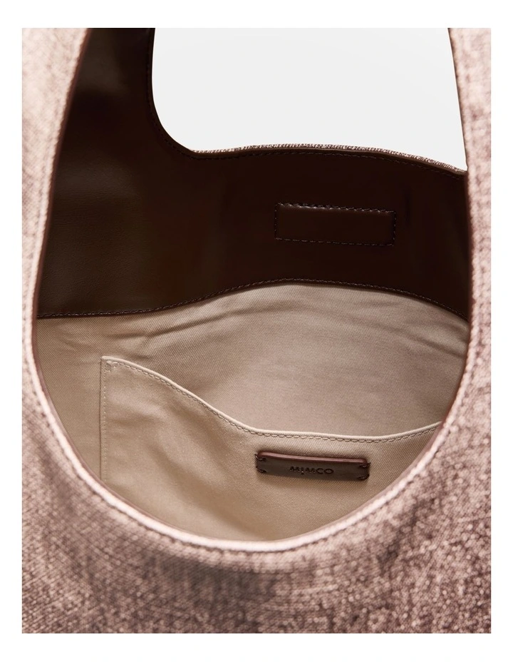 Brittany Tote Bag in Bitter Chocolate image 7
