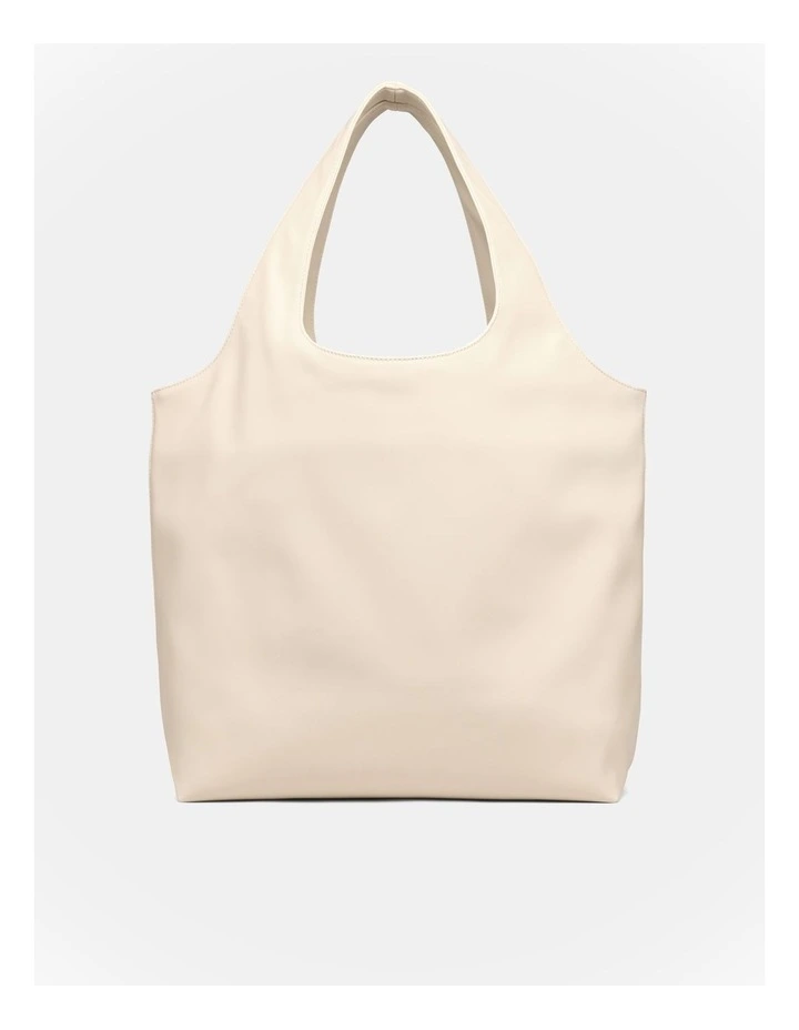 Brittany Tote Bag in Beige image 5