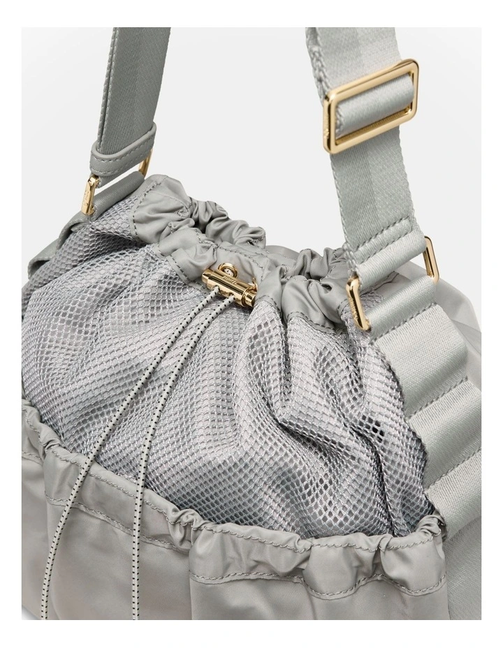 Cady Bucket Crossbody Bag in Grey Sky image 5