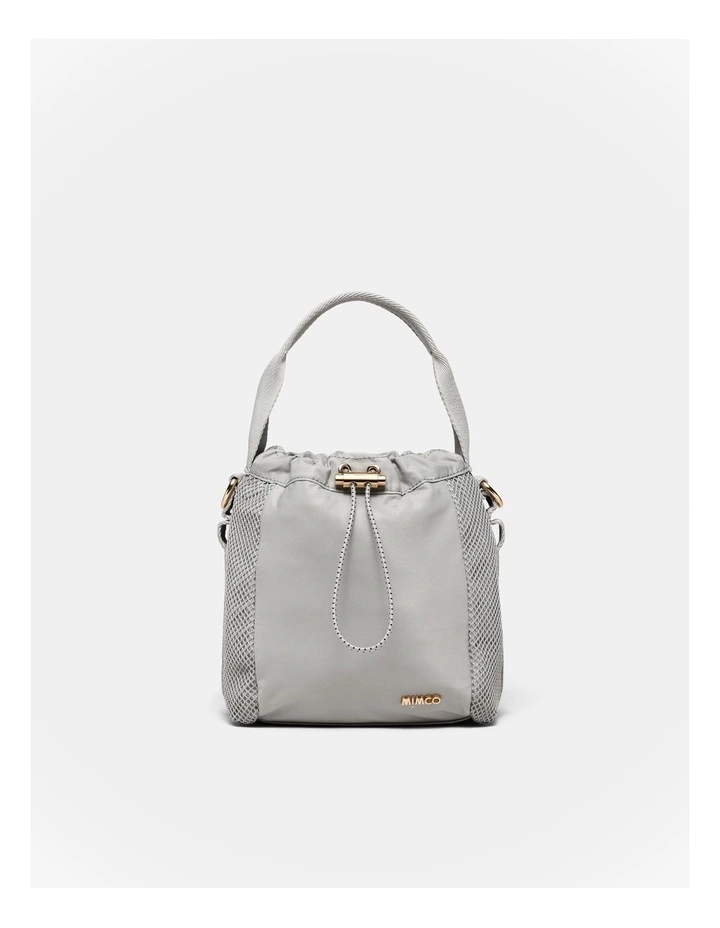 Cady Mini Bucket Crossbody Bag in Grey Sky image 1