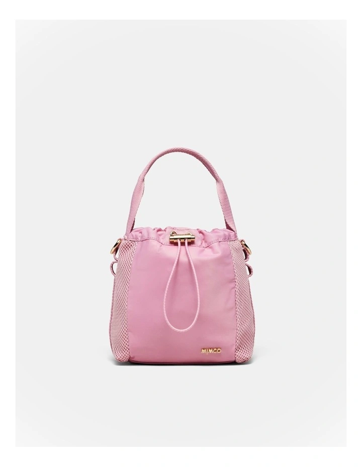 Cady Mini Bucket Crossbody Bag in Pink Dust image 1