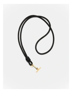 Sparkle Knot Phone Crossbody Strap in Black