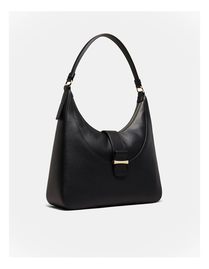 Chelsea Small Hobo Bag in Black image 3