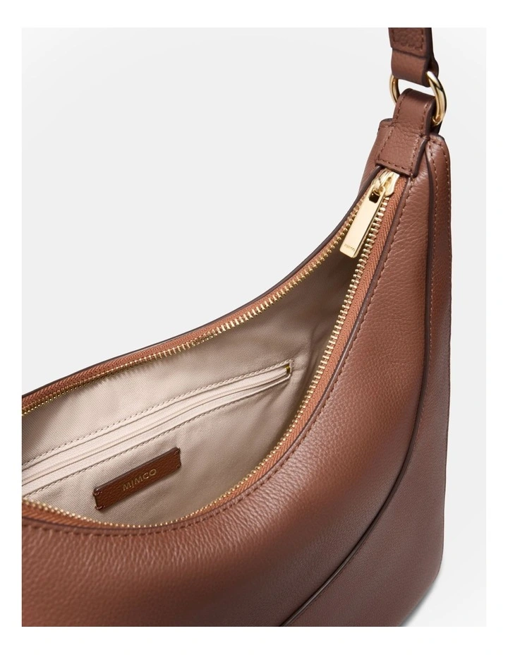 Chelsea Small Hobo Bag in Walnut image 6