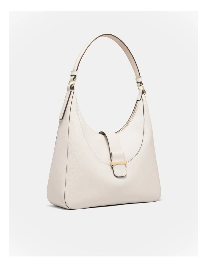 Chelsea Small Hobo Bag in Eggshell image 3
