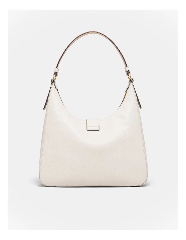 Chelsea Small Hobo Bag in Eggshell image 4
