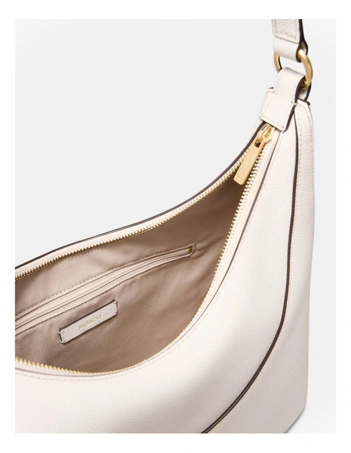 Chelsea Small Hobo Bag in Eggshell image 6