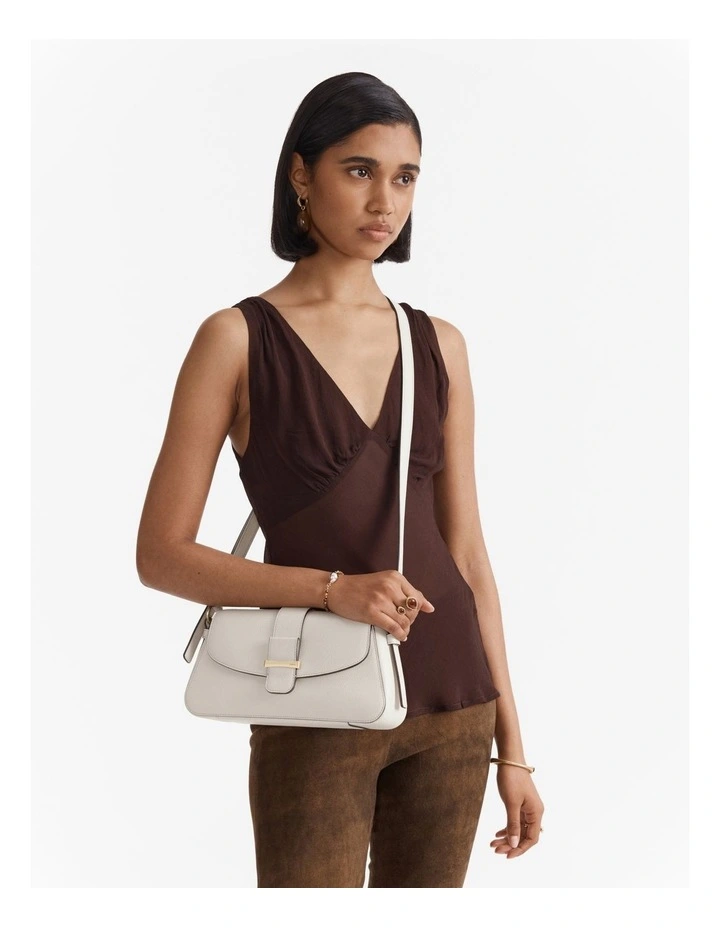 Chelsea Crossbody Bag in Eggshell image 2