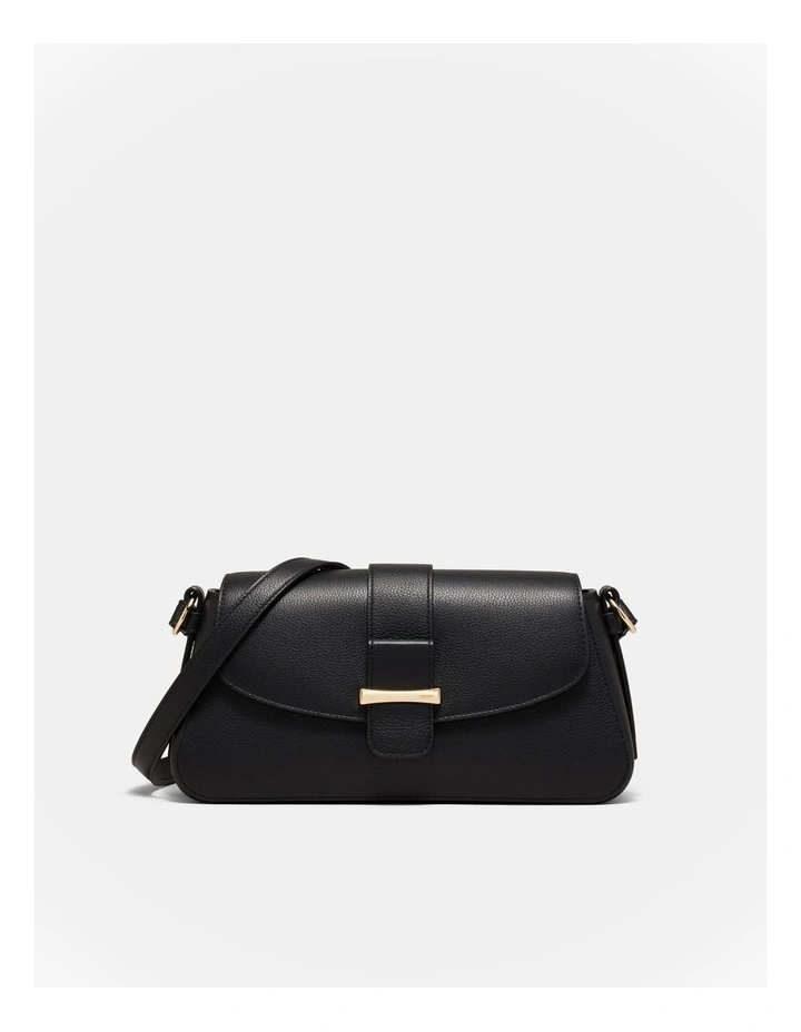 Chelsea Crossbody Bag in Black Light Gold image 1