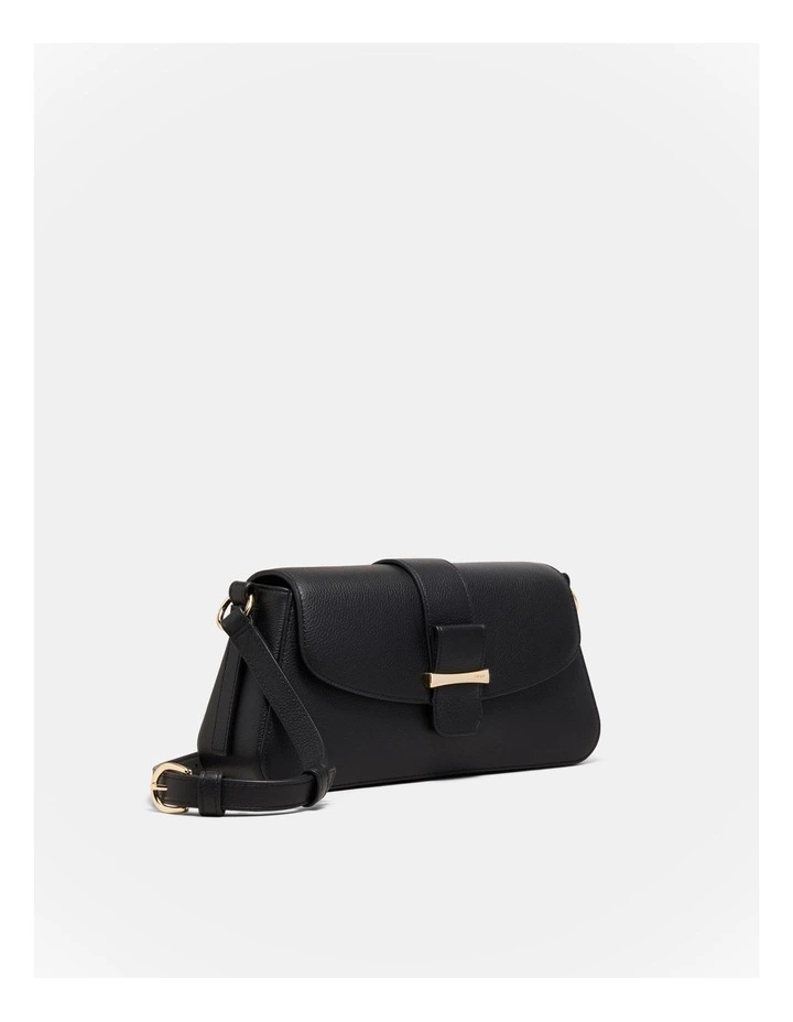 Chelsea Crossbody Bag in Black Light Gold image 3