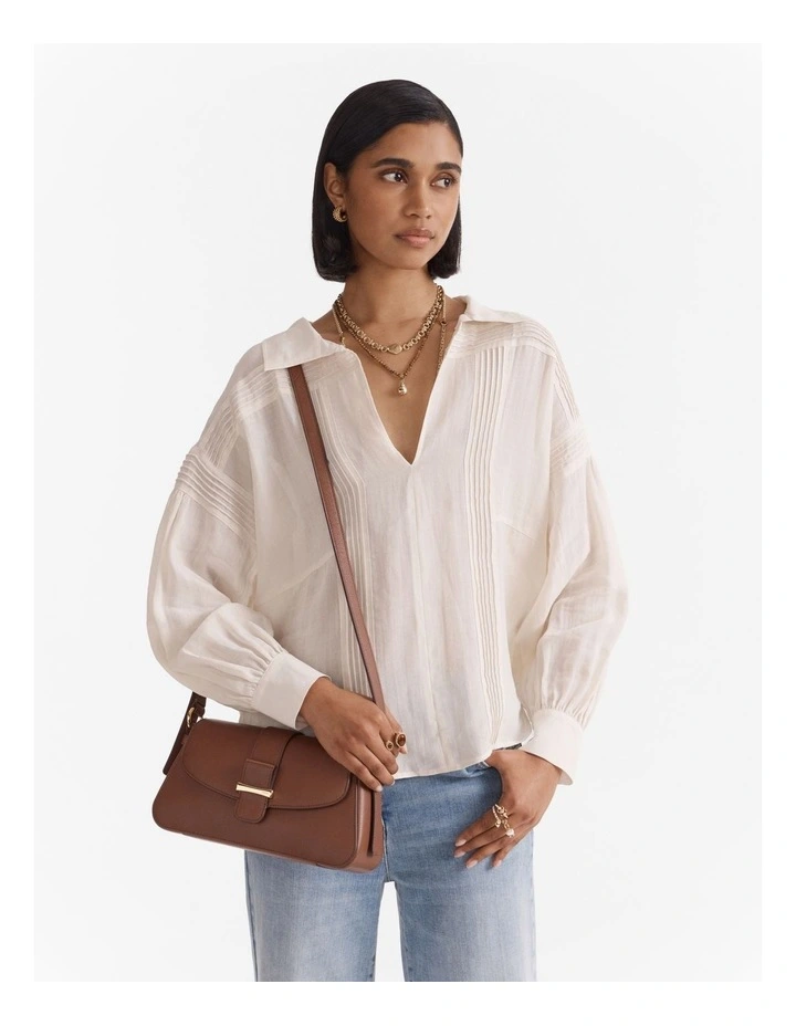 Chelsea Crossbody Bag in Walnut image 2