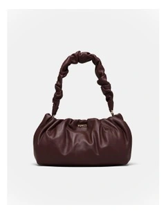 Alina Shoulder Bag in Mahogany