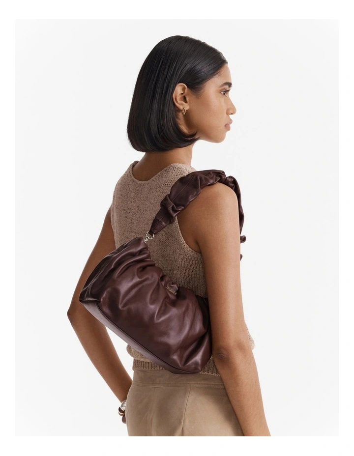 Alina Shoulder Bag in Mahogany image 3