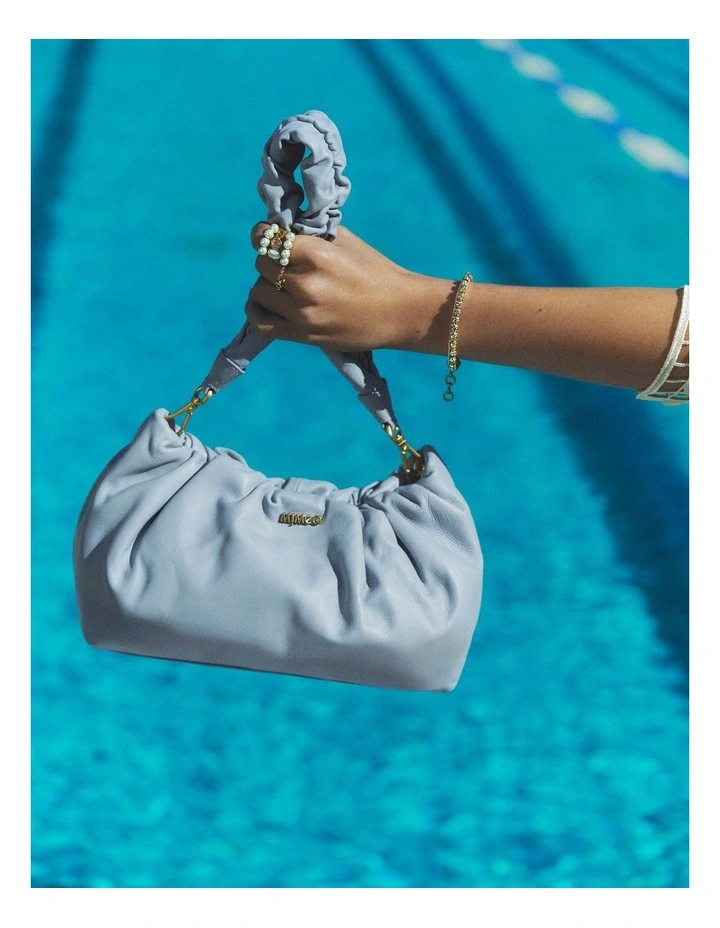 Alina Shoulder Bag in Baby Blue image 2