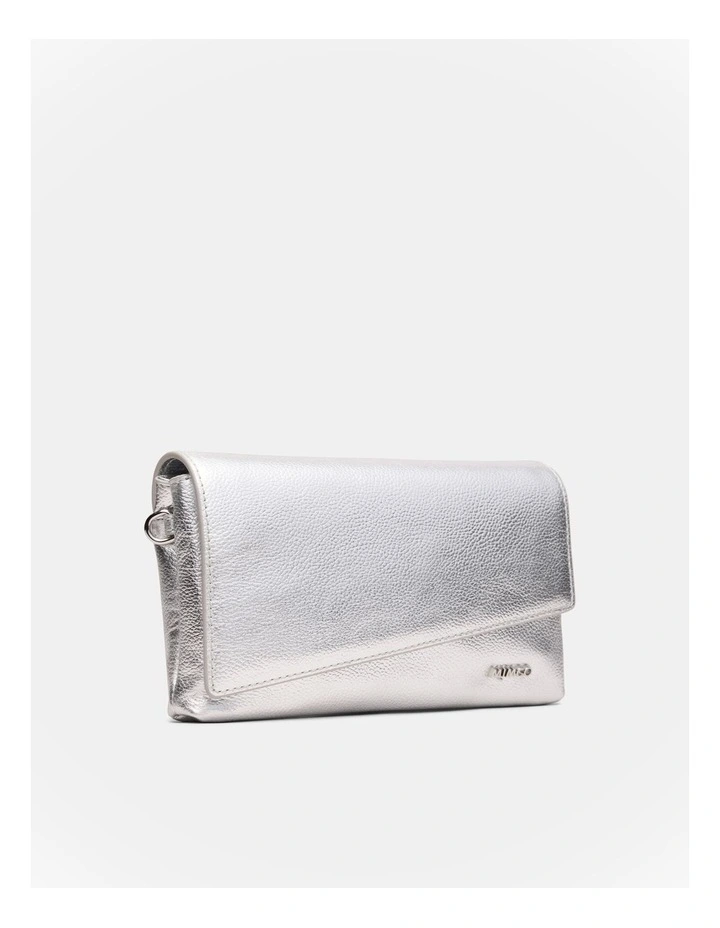 Drift Crossbody Bag in Silver image 3