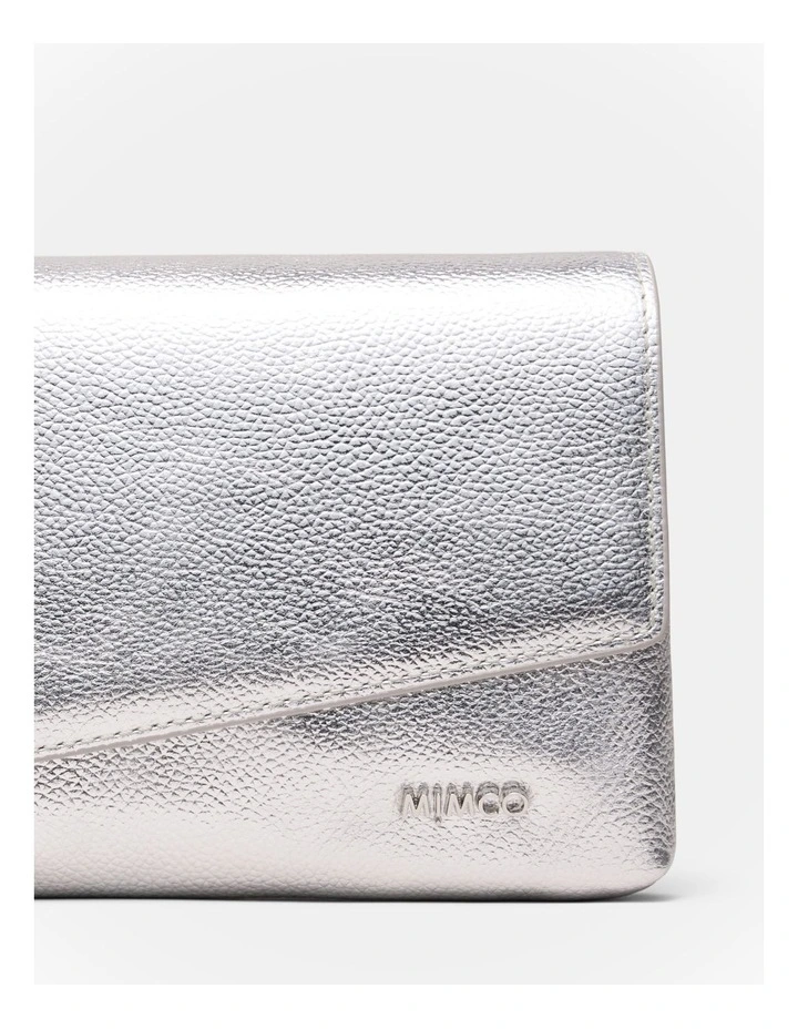 Drift Crossbody Bag in Silver image 5